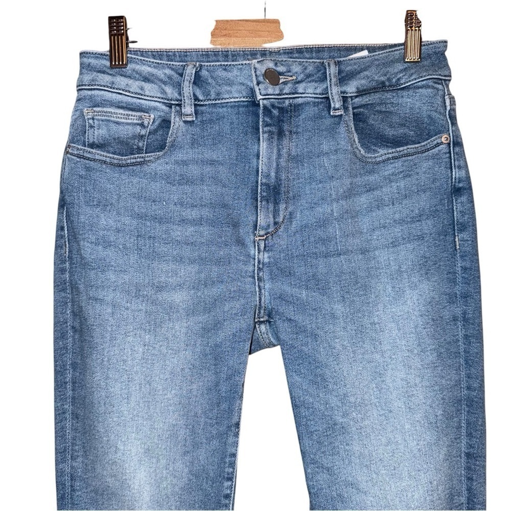 DL1961 Florence Mid-Rise Instasculpt Ankle Skinny Jeans Venice Blue Size 29 - Picture 6 of 12